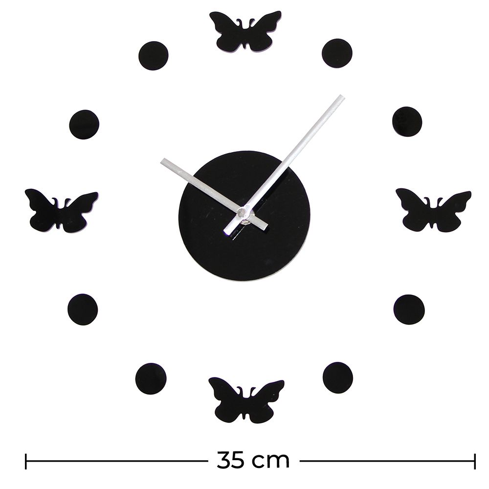 Orologio da parete 4 Farfalle