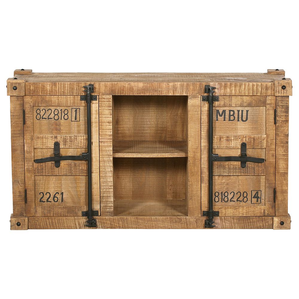 Credenza in Legno - Stile Industriale - 2 porte - Tunker