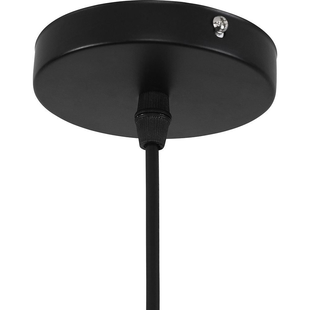 Lampadario stile scandinavo Eigli - Legno e metallo