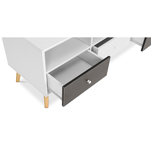 Mobile TV in Legno - Stile Scandinavo - Quenby 
