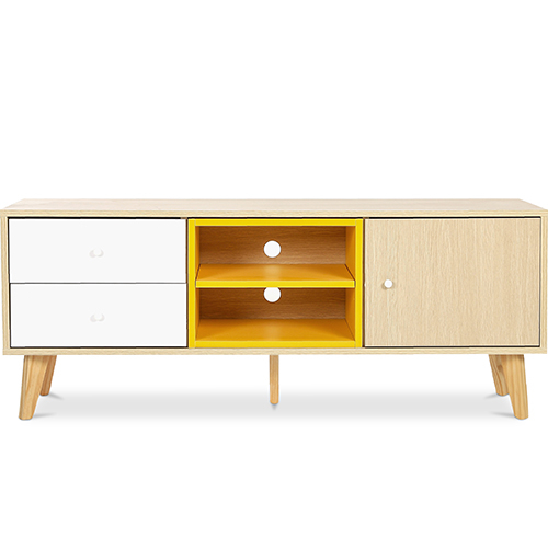 Mobile TV in Legno - Stile Scandinavo - Erica 