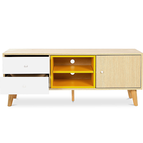 Mobile TV in Legno - Stile Scandinavo - Erica 