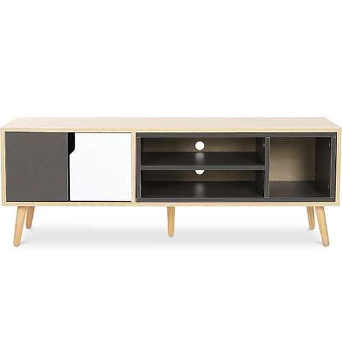 Mobile TV in Legno - Stile Scandinavo - Freya 