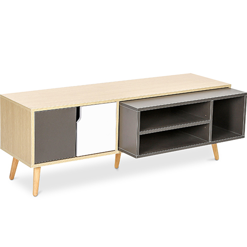 Mobile TV in Legno - Stile Scandinavo - Freya 