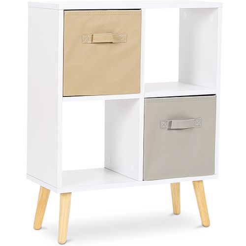 Scaffale in Legno Piccolo - Stile Scandinavo - Honuk
