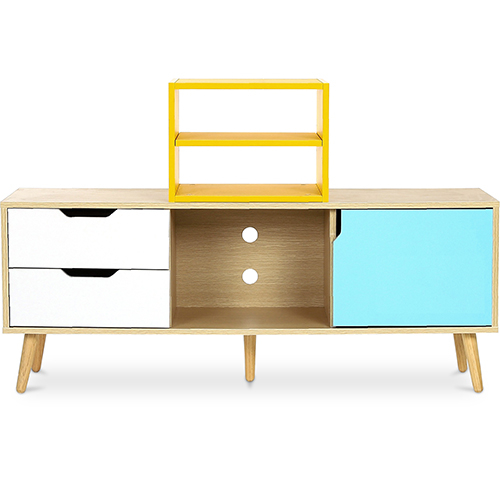 Mobile TV in Legno - Stile Scandinavo - Kaira