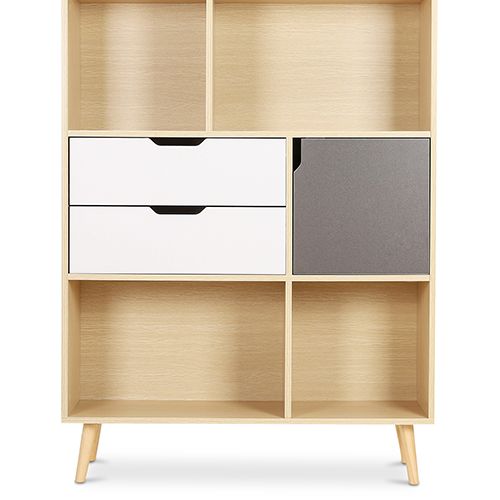 Scaffale in Legno - Stile Scandinavo - Polani