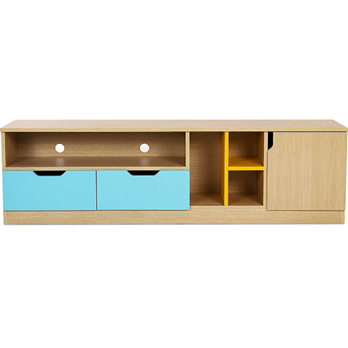 Mobile TV in Legno - Stile Scandinavo - Yumi