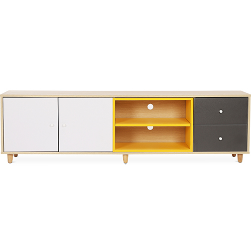 Mobile TV in Legno - Stile Scandinavo - Eniva