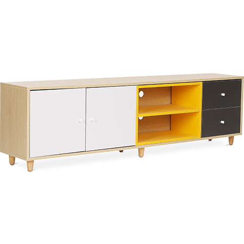 Mobile TV in Legno - Stile Scandinavo - Eniva