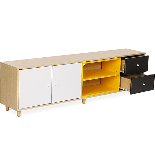 Mobile TV in Legno - Stile Scandinavo - Eniva