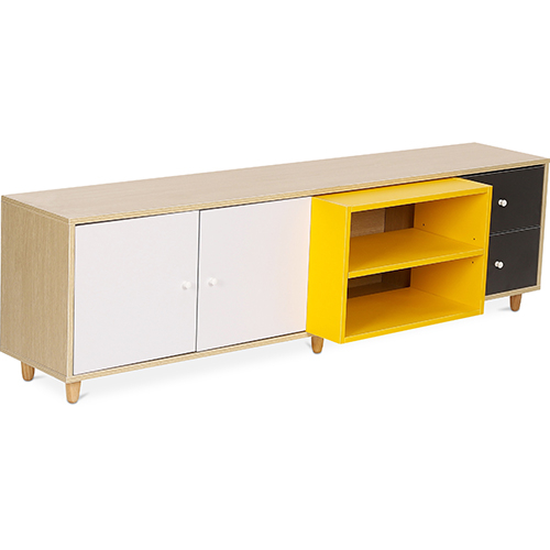 Mobile TV in Legno - Stile Scandinavo - Eniva