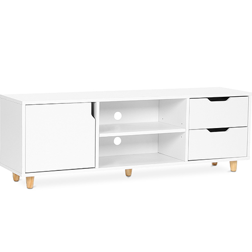 Mobile TV in Legno - Stile Scandinavo - Wiam