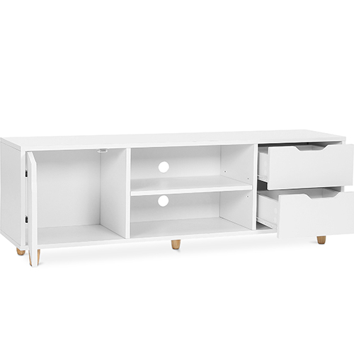 Mobile TV in Legno - Stile Scandinavo - Wiam