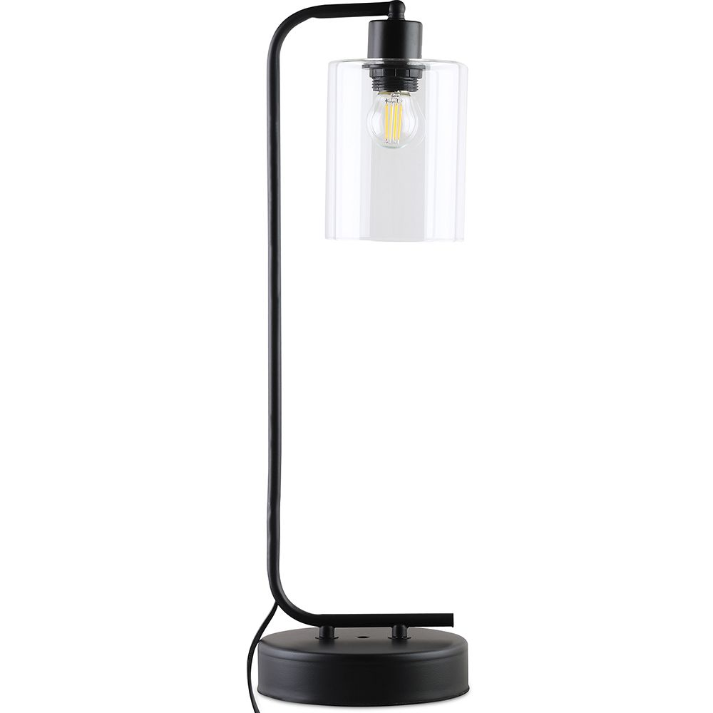 Lampada da scrivania Flavia - Metallo e vetro