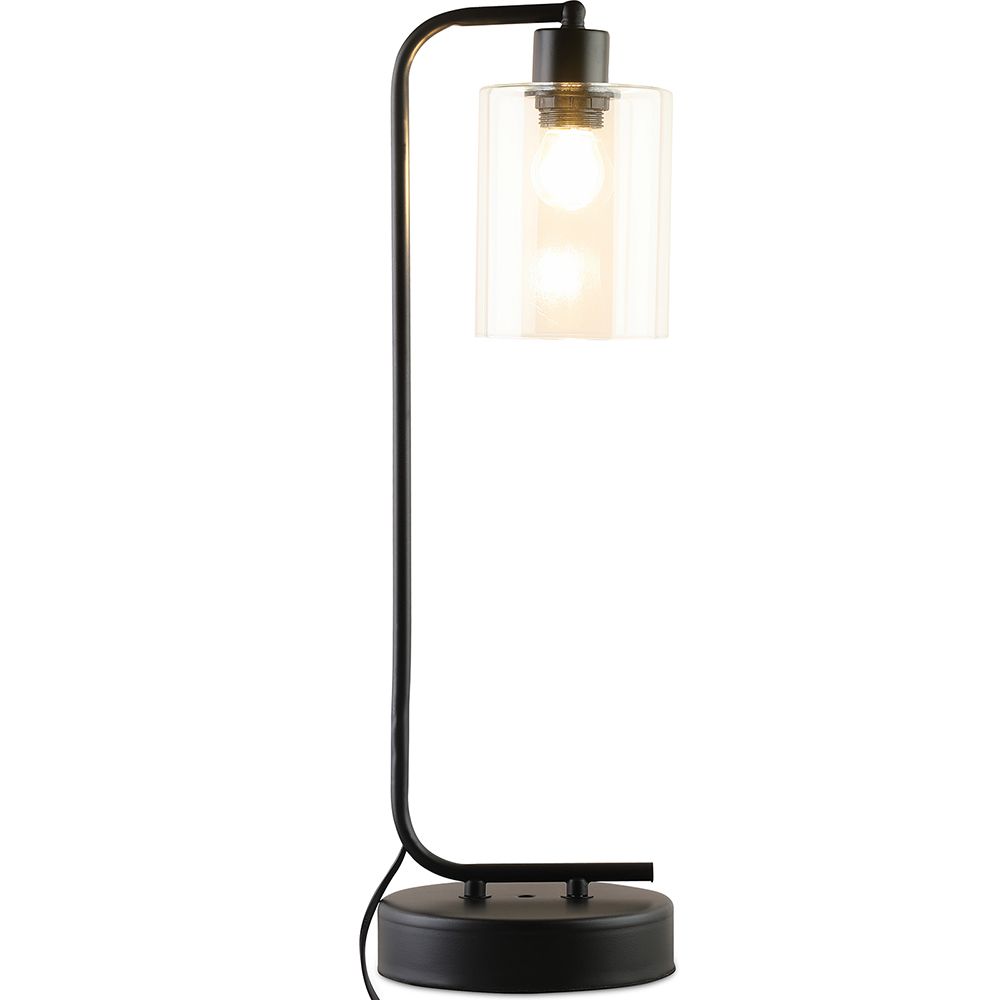 Lampada da scrivania Flavia - Metallo e vetro
