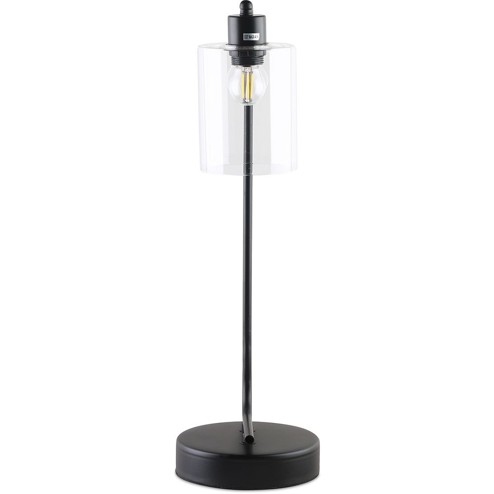 Lampada da scrivania Flavia - Metallo e vetro