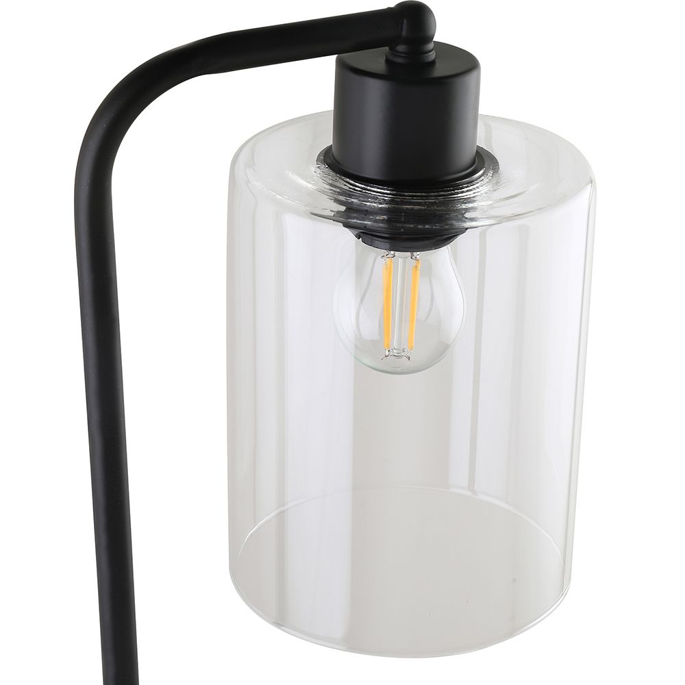 Lampada da scrivania Flavia - Metallo e vetro