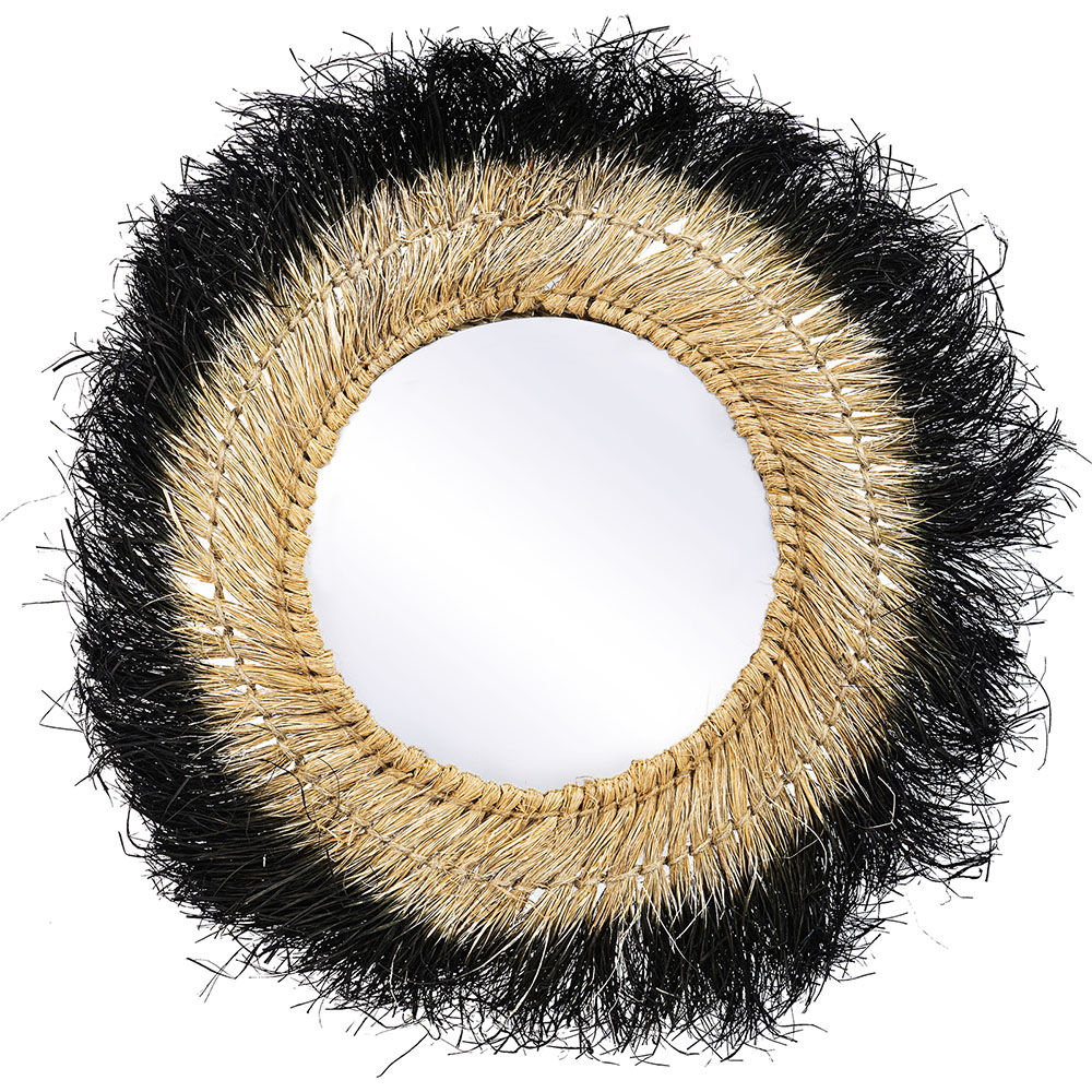 Specchio da Parete - Rotondo Boho Bali (60 cm) - Melu