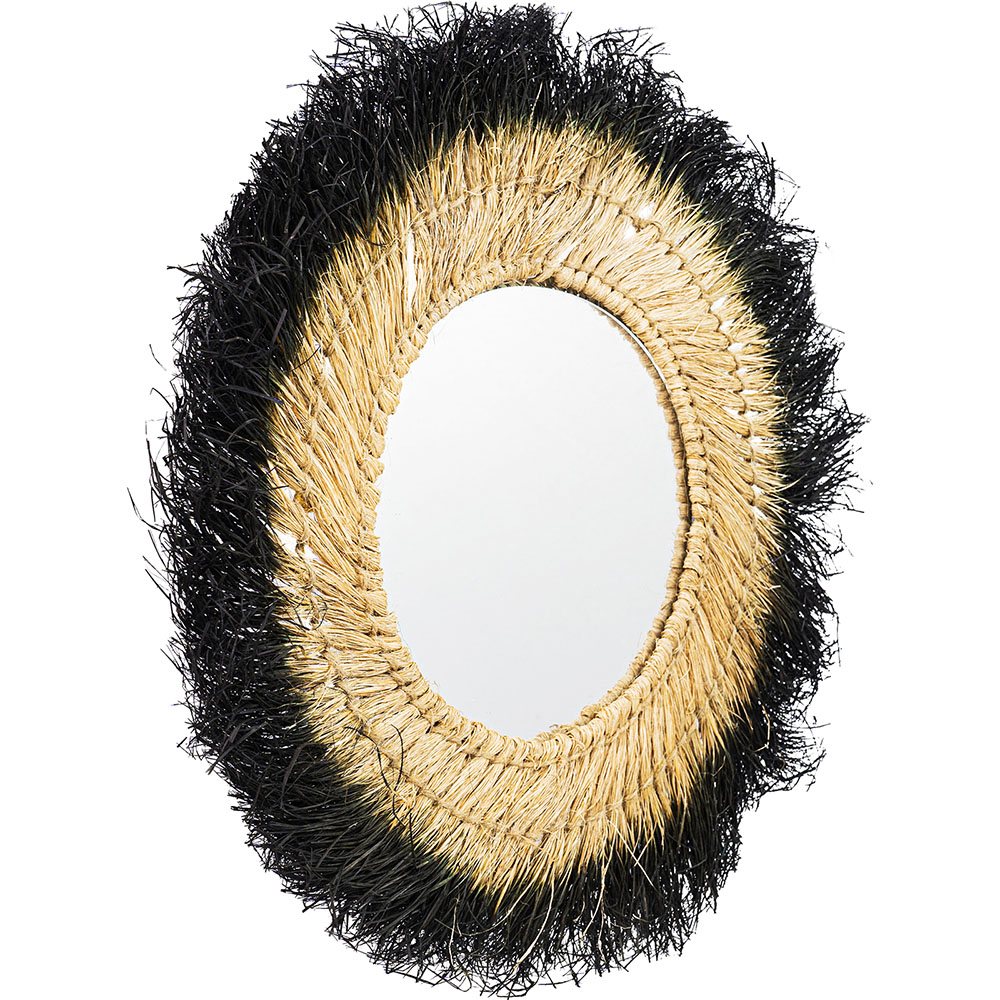  Specchio da Parete - Rotondo Boho Bali (60 cm) - Melu