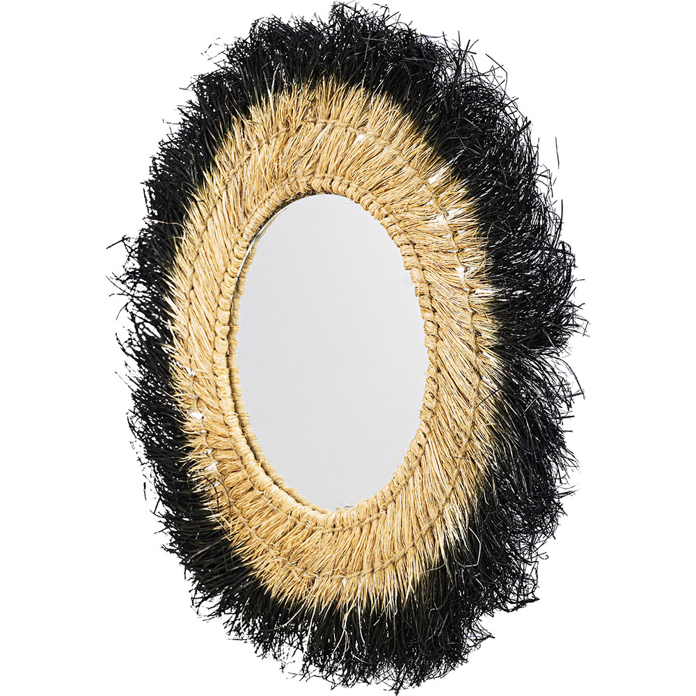  Specchio da Parete - Rotondo Boho Bali (60 cm) - Melu