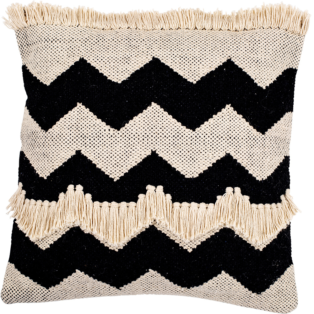 Cuscino Quadrato di Cotone in Stile Boho Bali fodera + imbottitura - Gwen
