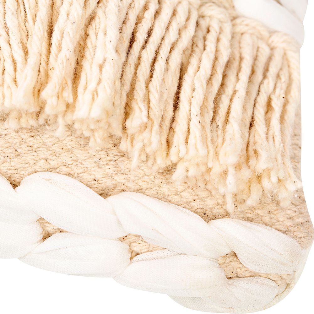 Cuscino Quadrato di Cotone in Stile Boho Bali fodera + imbottitura - Hera