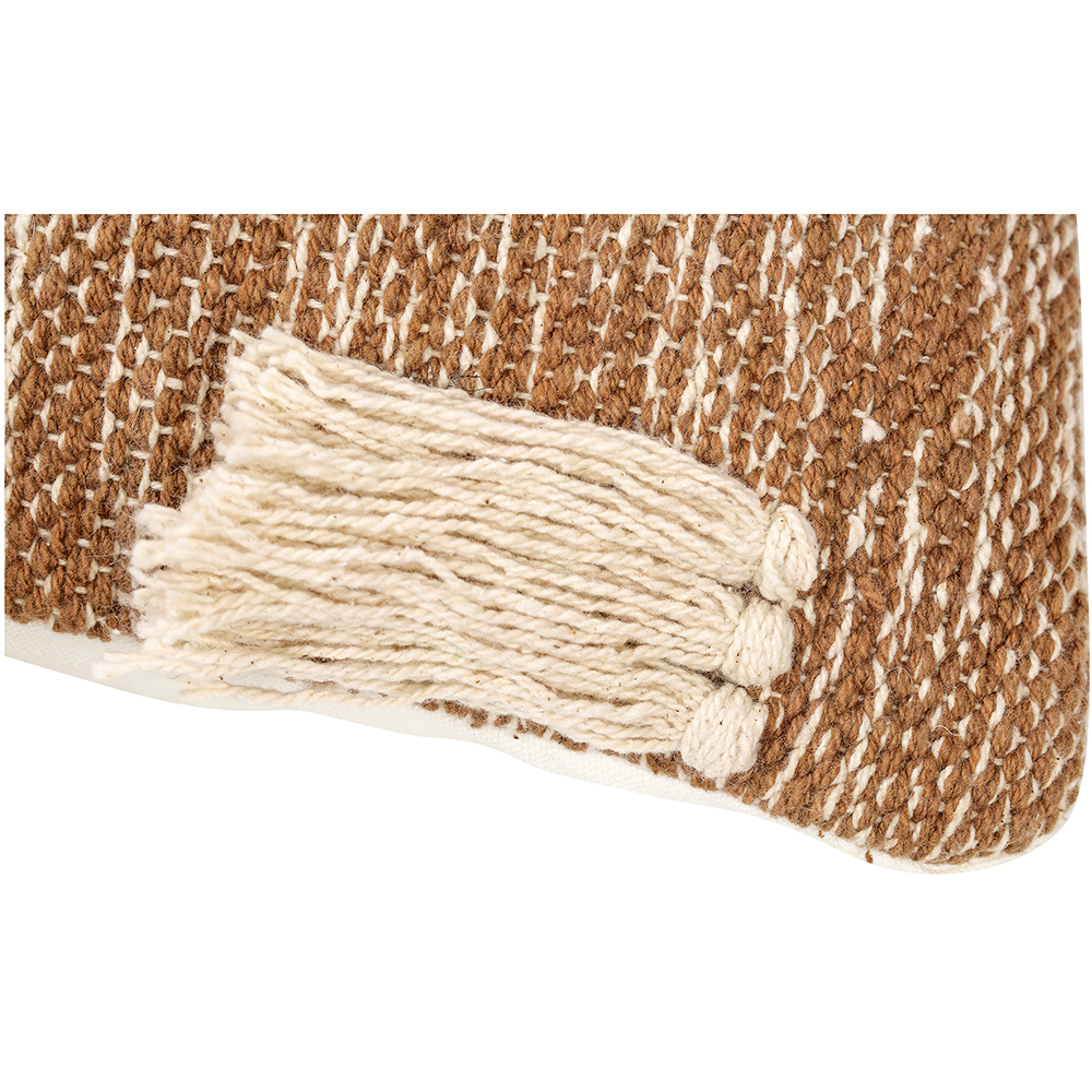 Cuscino Rettangolare in Stile Boho Bali, Lana e Cotone fodera + imbottitura - Ilinai