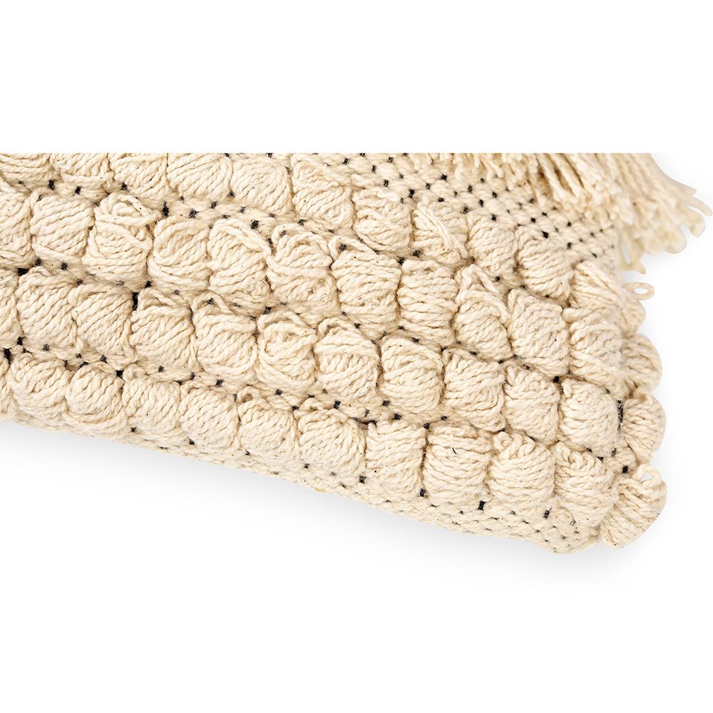Cuscino Quadrato di Cotone in Stile Boho Bali fodera + imbottitura - Serba