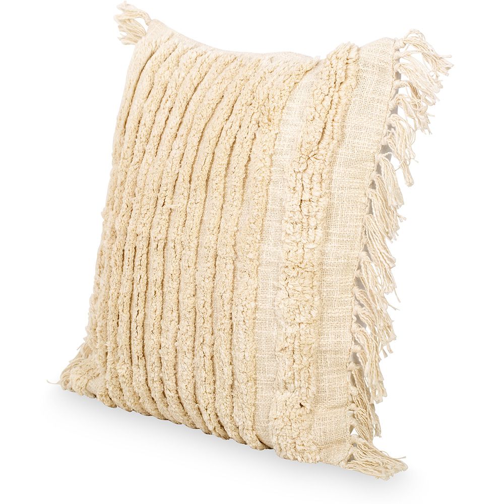 Cuscino Quadrato di Cotone in Stile Boho Bali fodera + imbottitura - Forala