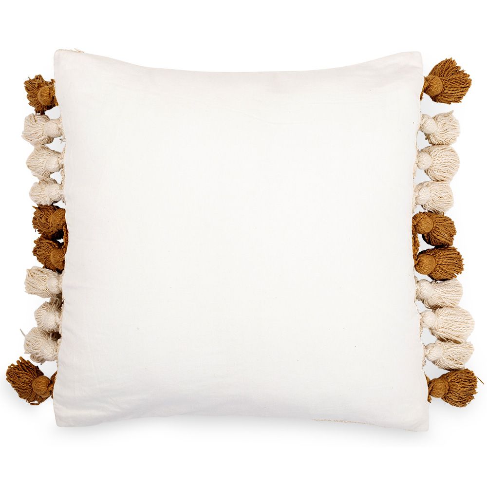 Cuscino Quadrato di Cotone in Stile Boho Bali fodera + imbottitura - Belvia
