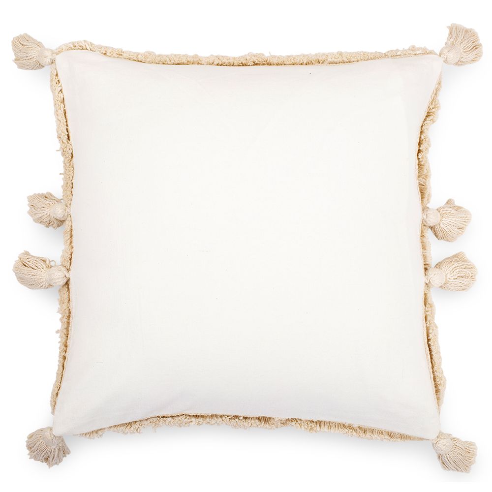 Cuscino Quadrato di Cotone in Stile Boho Bali fodera + imbottitura - Laily