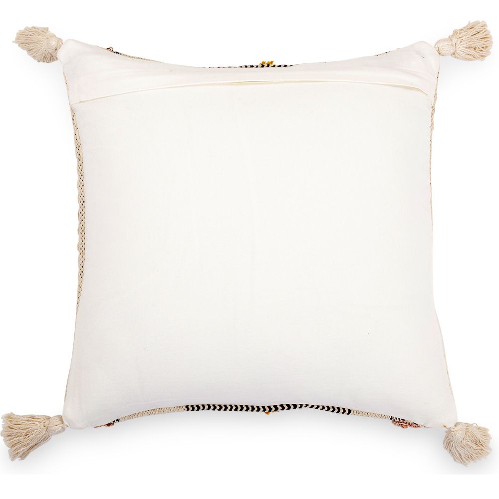 Cuscino Quadrato di Cotone in Stile Boho Bali fodera + imbottitura - Lucy