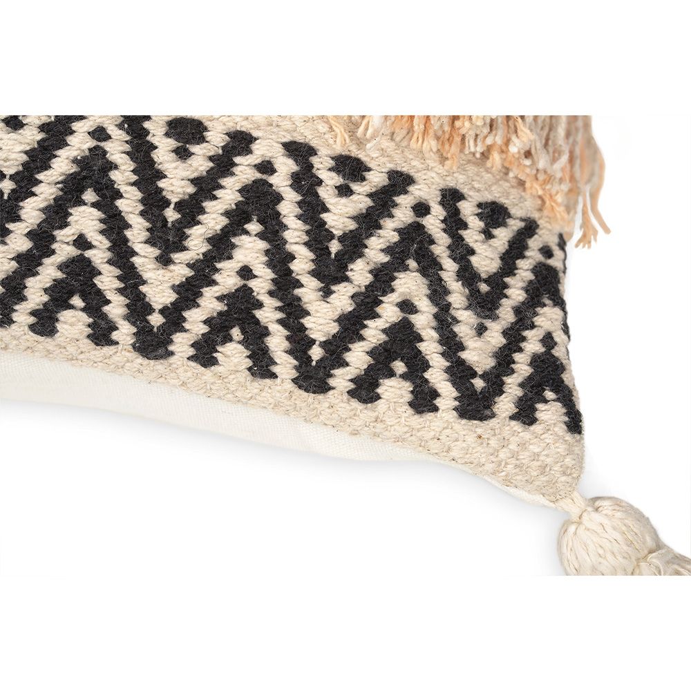 Cuscino Quadrato di Cotone in Stile Boho Bali fodera + imbottitura - Ava