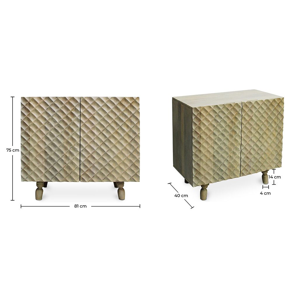 Credenza in Legno - Stile Vintage - Freu