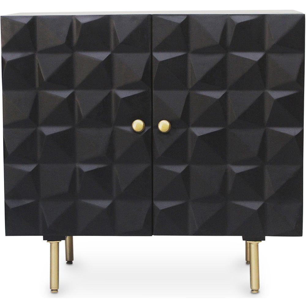 Credenza in stile in Legno - Nero - Yab