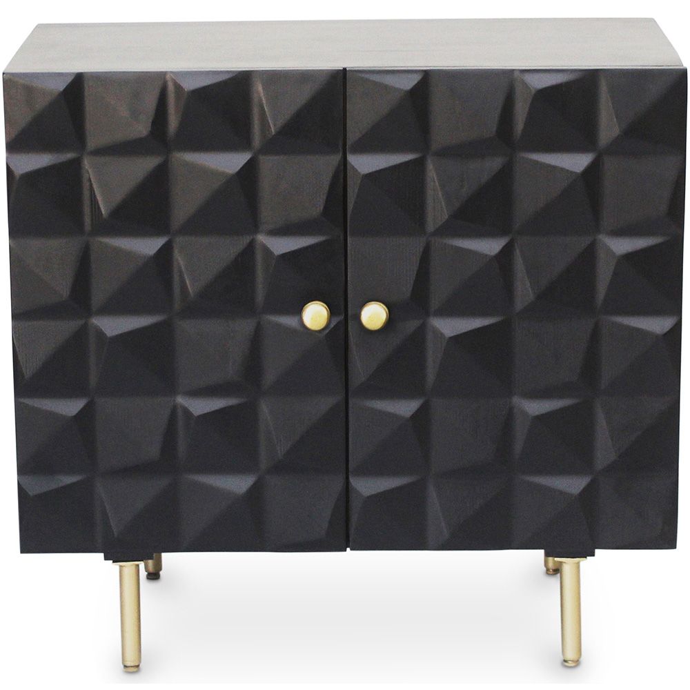 Credenza in stile in Legno - Nero - Yab