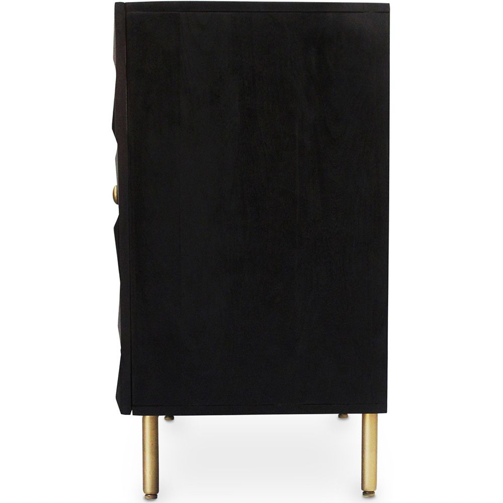 Credenza in stile in Legno - Nero - Yab