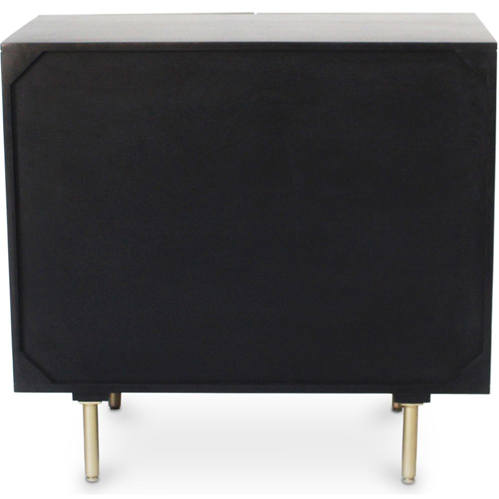 Credenza in stile in Legno - Nero - Yab