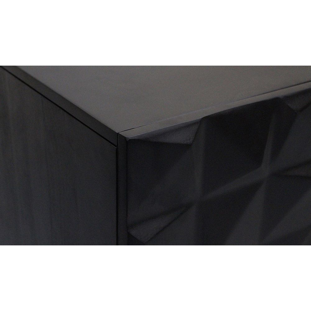 Credenza in stile in Legno - Nero - Yab
