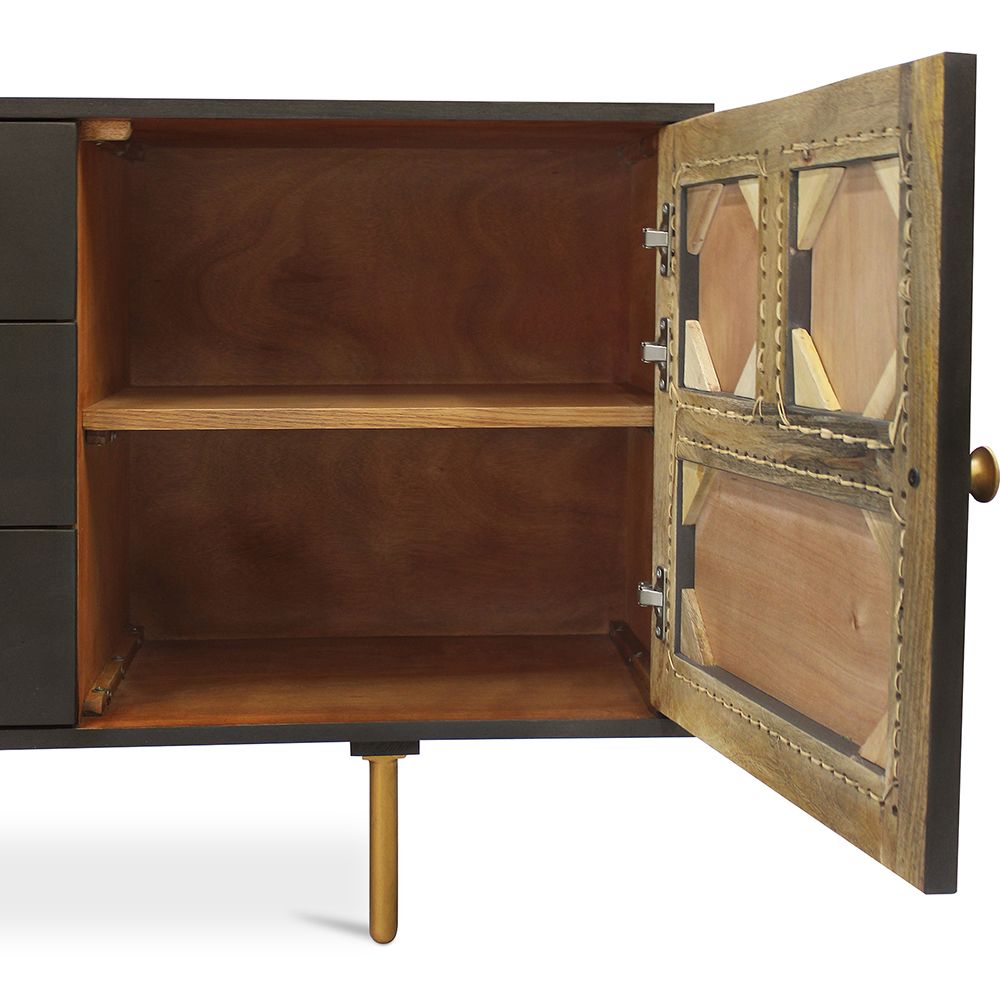 Credenza in Legno - Stile Vintage - Risei