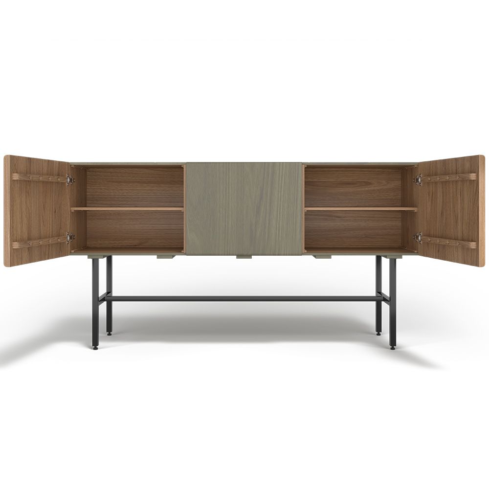 Credenza in Legno - Stile Vintage - 2 ante - Zesnar