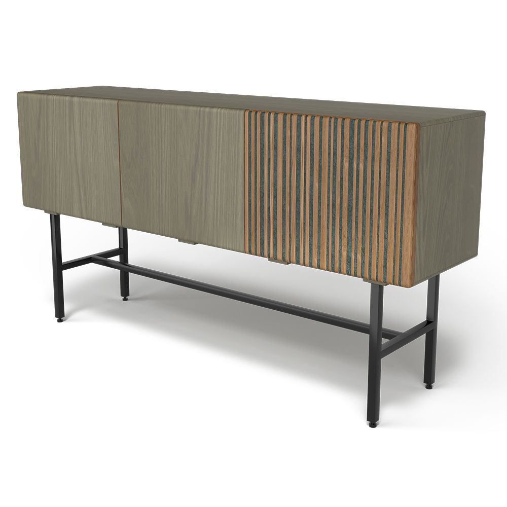 Credenza in Legno - Stile Vintage - 2 ante - Zesnar