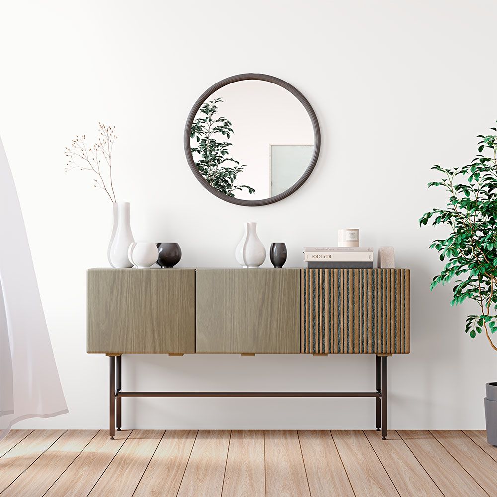 Credenza in Legno - Stile Vintage - 2 ante - Zesnar