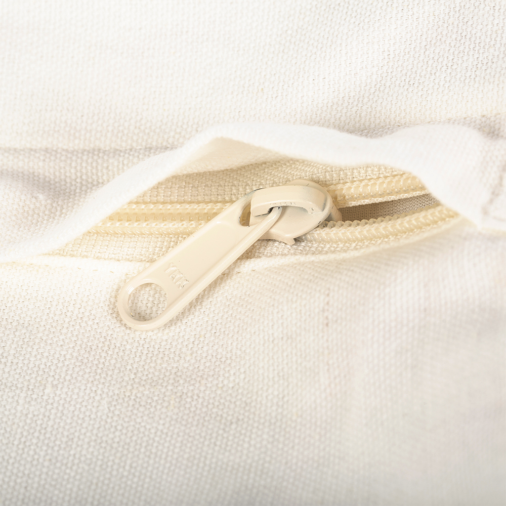 Federa per cuscino Alizon 100% Rafia - Stile Rustico - 50x50 cm, cuscino incluso fodera + imbottitura