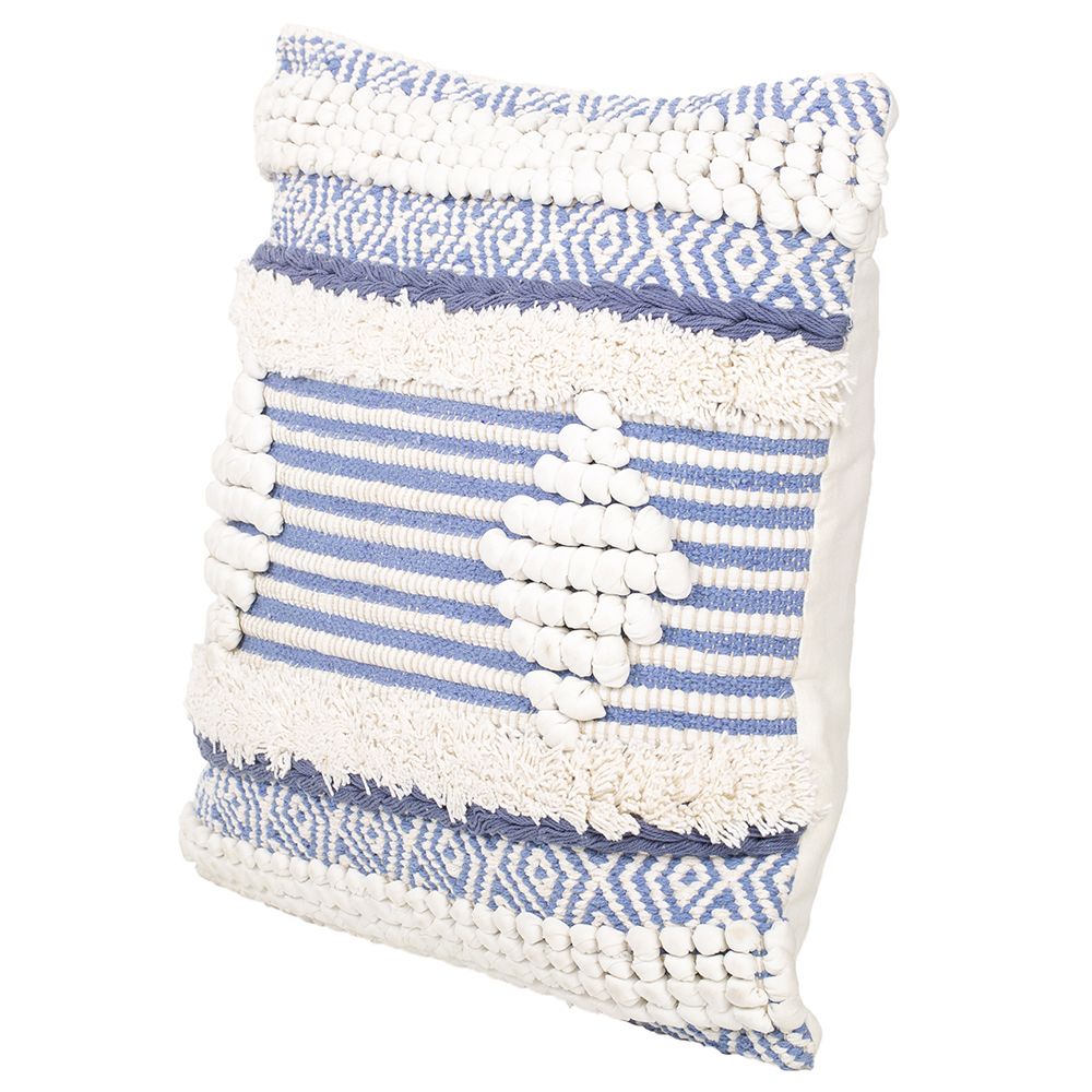 Cuscino Quadrato di Cotone in Stile Boho Bali fodera + imbottitura - Luna