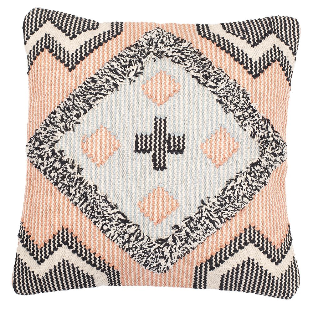 Cuscino Quadrato di Cotone in Stile Boho Bali fodera + imbottitura - Revenna