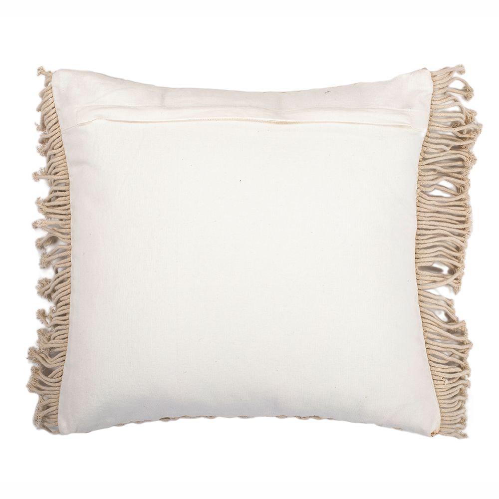 Cuscino Quadrato di Cotone in Stile Boho Bali fodera + imbottitura - Mecanda