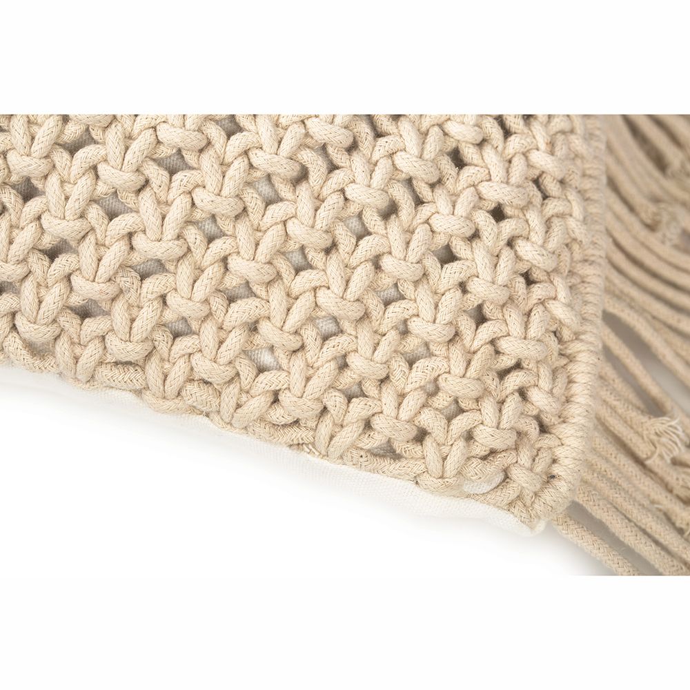 Cuscino Quadrato di Cotone in Stile Boho Bali fodera + imbottitura - Mecanda