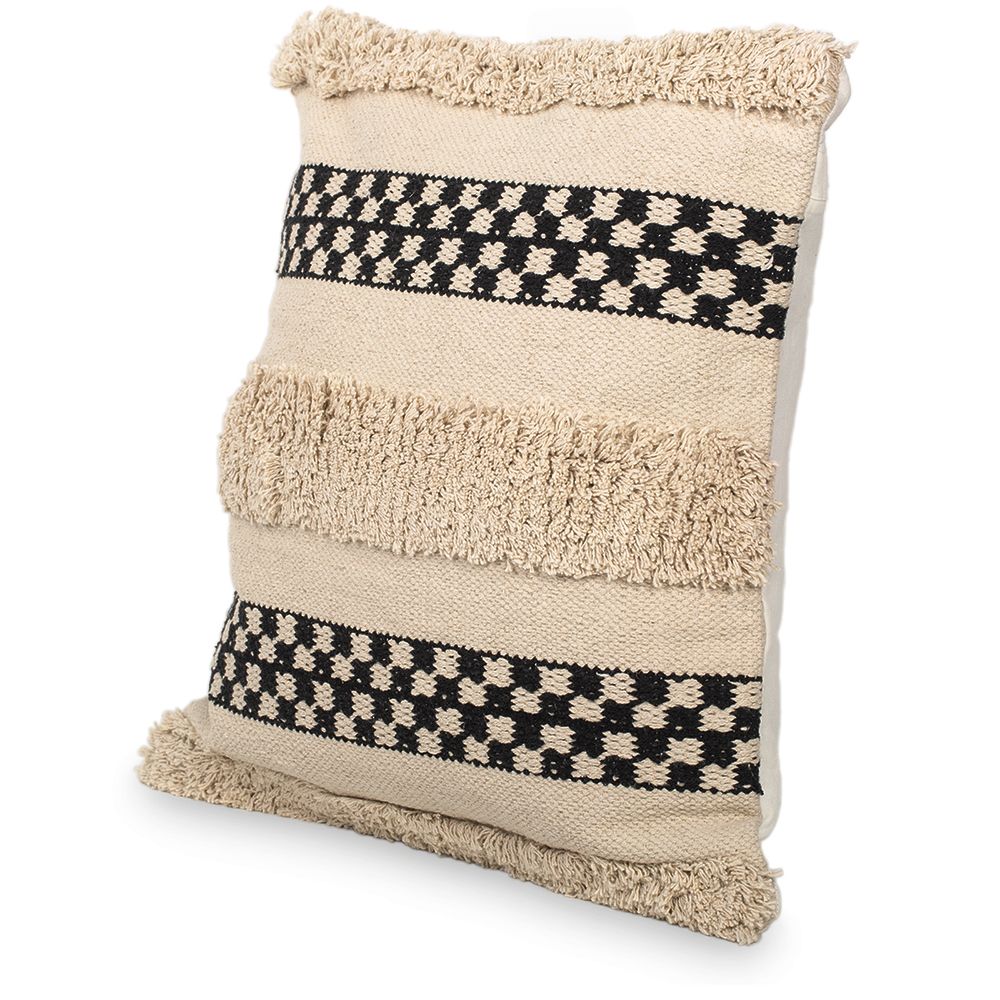 Cuscino Quadrato di Cotone in Stile Boho Bali fodera + imbottitura - Sefra